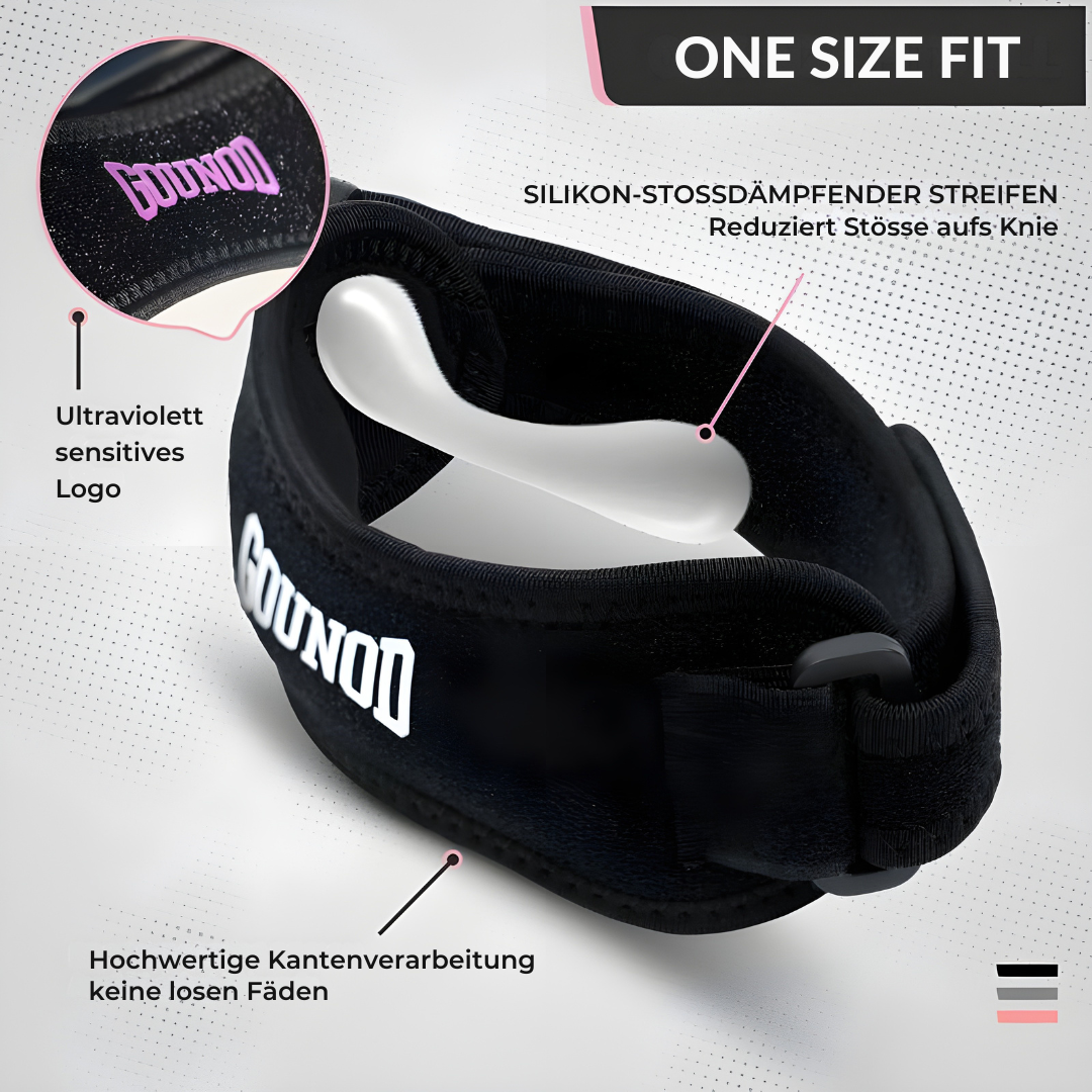 Alvada PatellaStrap™ - Kniescheibenunterstützendes Sportband