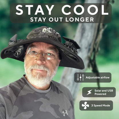 Alvada CoolCap – Der Sonnenhut mit Ventilator