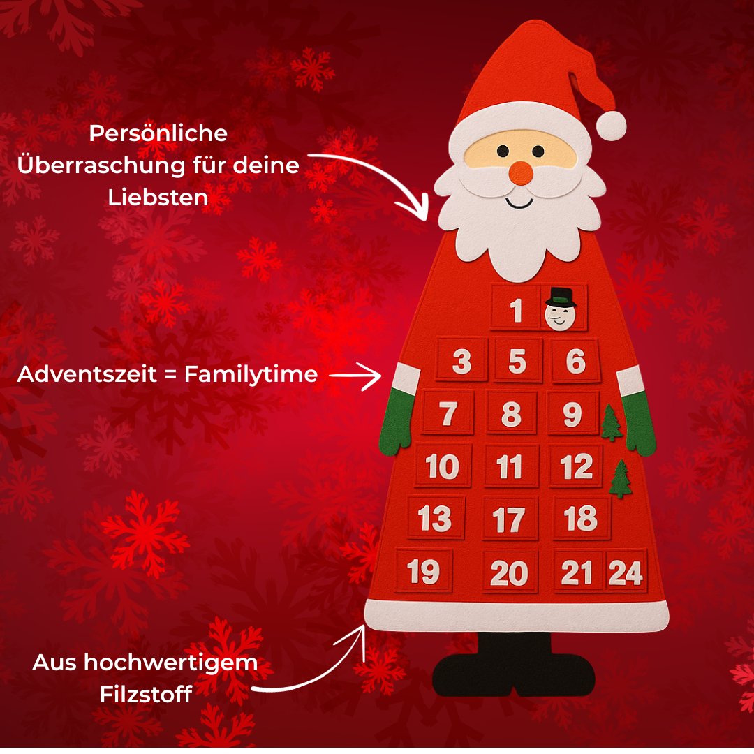 FamilySanta - Familienadventskalender für persönliche Adventsgeschenke